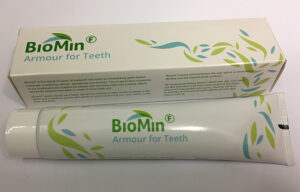 Dentifrico BioMinF Dentífrico que contiene BioMinF